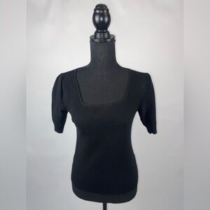 Black Top Sweater Small Premise